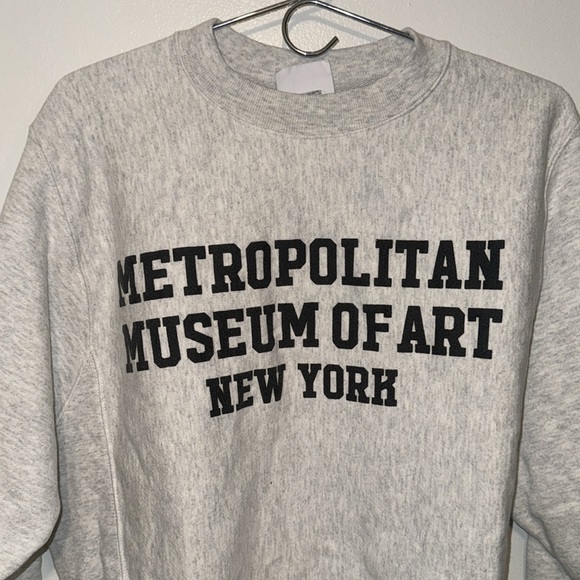 Metropolitan museum of art New York champion reverse weave crewneck sweater - Picture 2 of 4